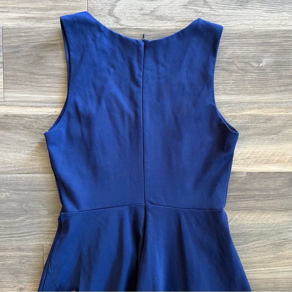 NWT Lulus Navy Blue Mini Dress Size M - Picture 6 of 10